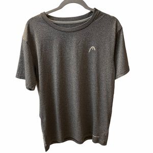 Men’s head gray activewear t shirt